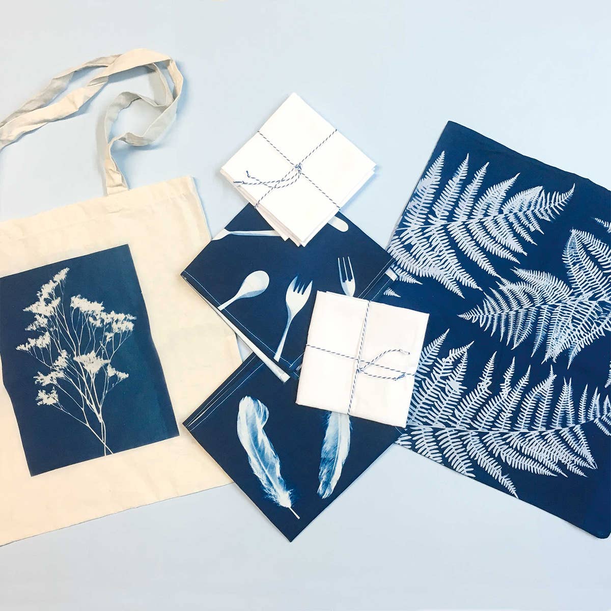 PAR - Vente Kit de bricolage - Kit de cyanotype DIY pour tissu1