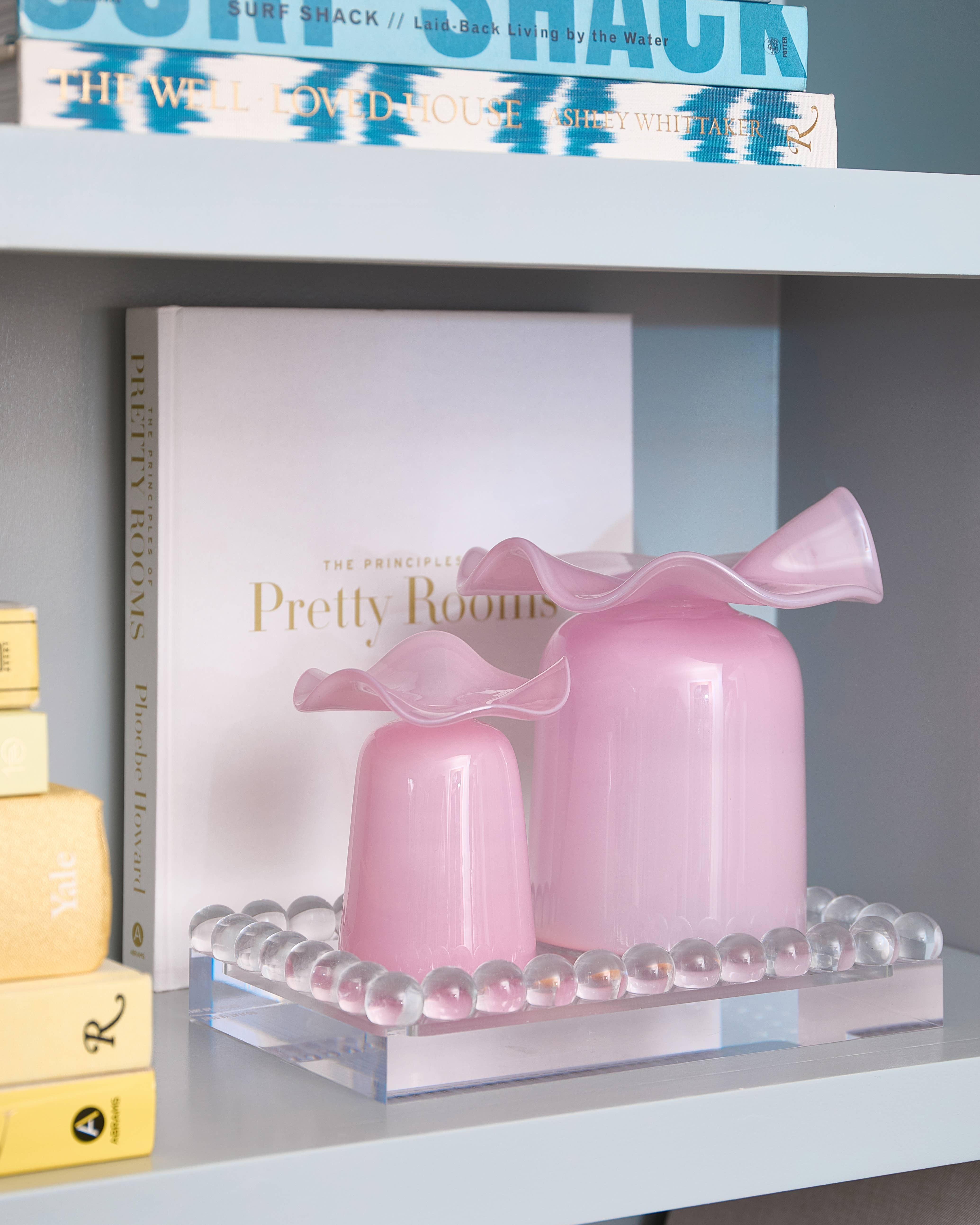 Tart By Taylor - Wholesale Decorative Tray - Medium Bubble Lucite Tray4