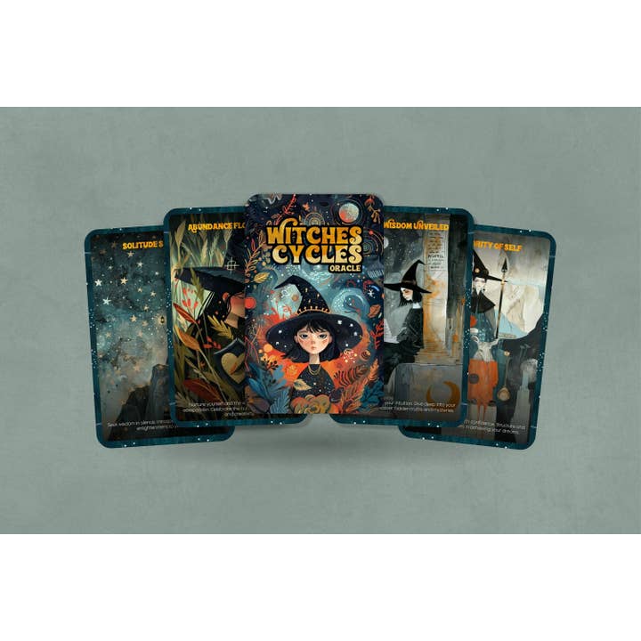 IBIZA TAROT - Vendita all'ingrosso Tarocchi - Mazzo di Carte Oracolo Cicli delle Streghe per Divinazione e Lettura della Fortuna