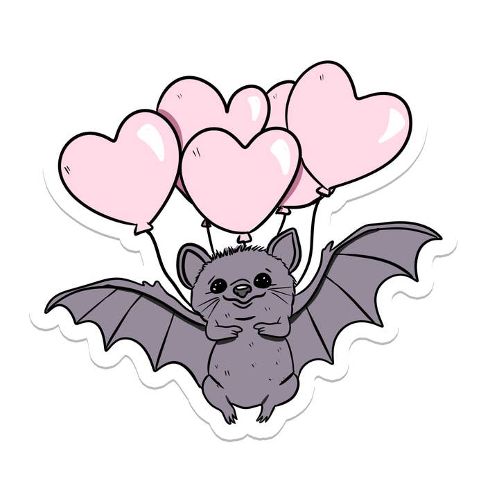 Adesivi in Vinile di Animali Carini - Adesivo Gotico Impermeabile Divertente per la vendita all'ingrosso da parte di Rebel and Siren Stickers