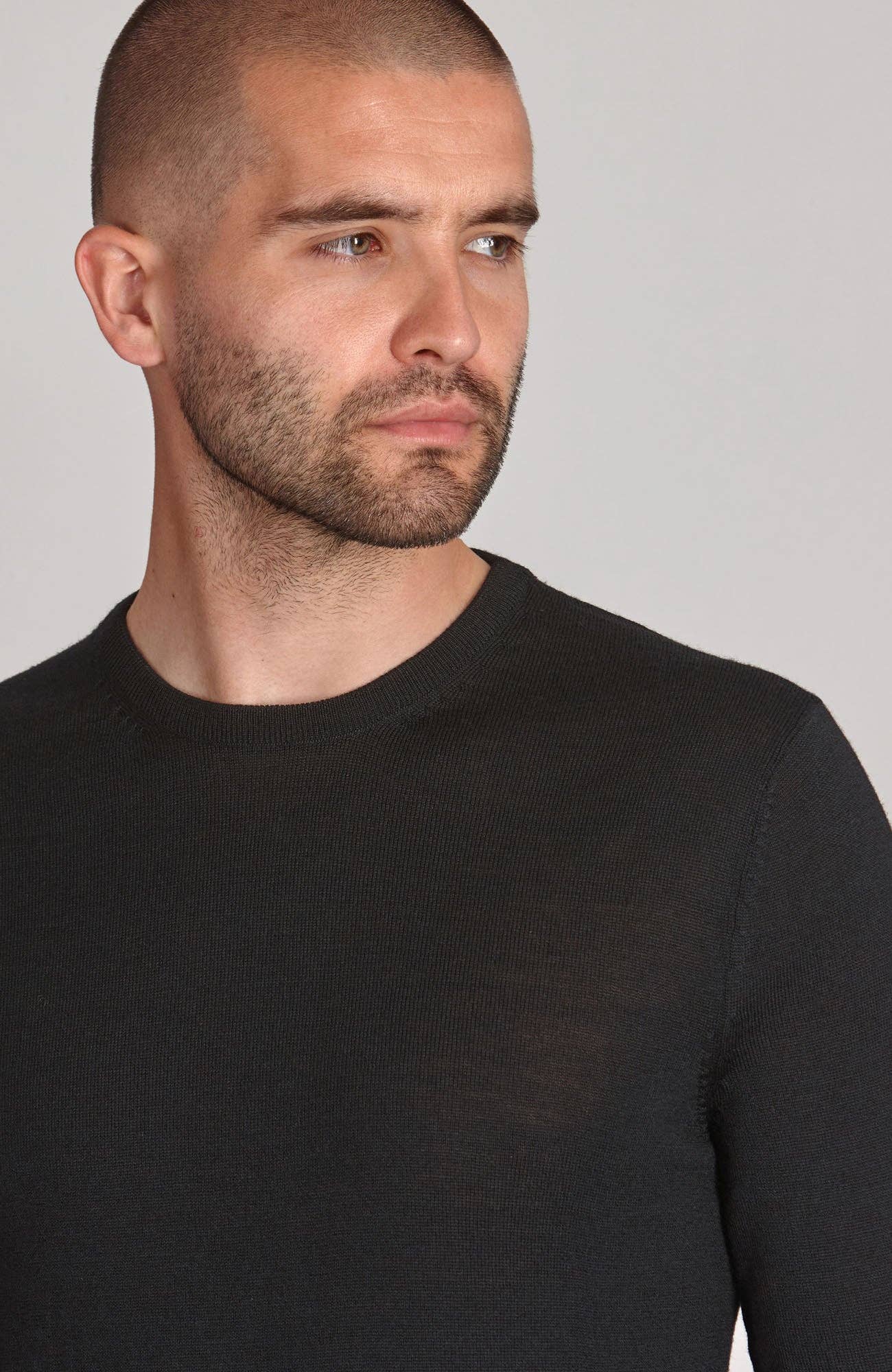 Paul James Knitwear – wholesale Knitted jumper – Men′s – Mens Extra Fine Merino Wool Crew Neck Jumper28