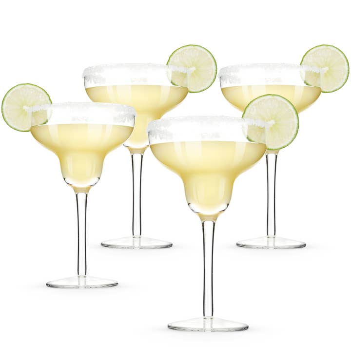 Sorbo Crystal Margarita Glasses Set of 4 for wholesale by TRUE