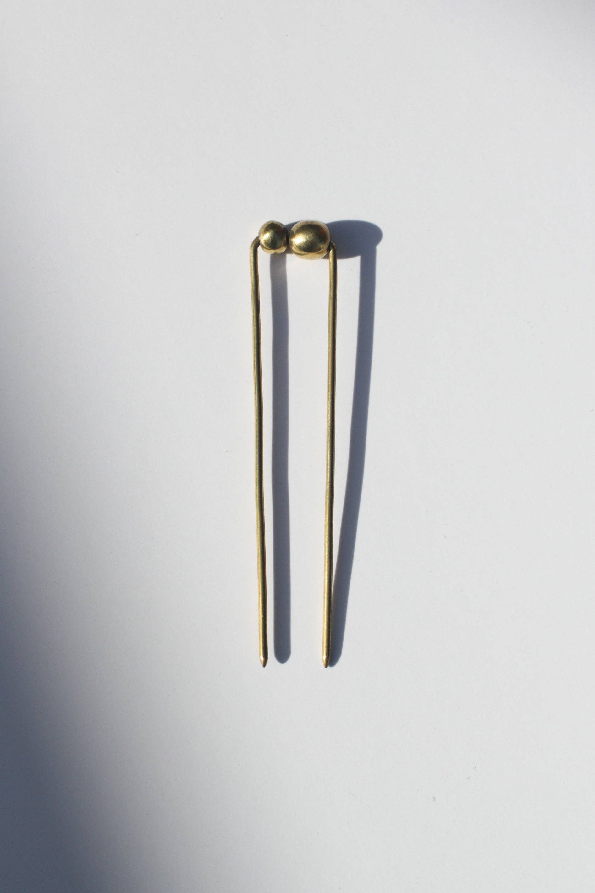 Rover & Kin - Wholesale Hair Pin - Raw Brass Bead Hair Pin6