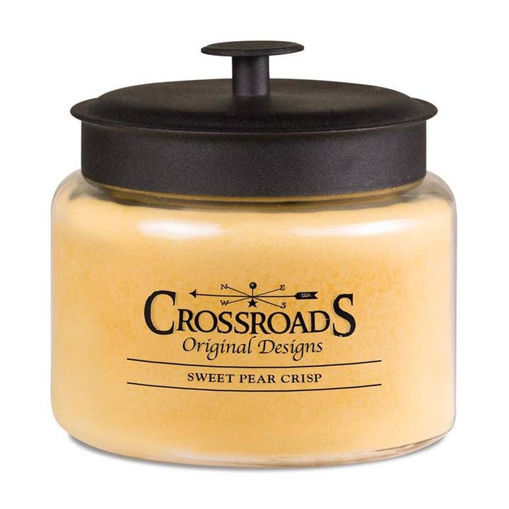 Crossroads Original Designs - Wholesale Jar/Filled Candle - Sweet Pear Crisp - 48 oz. Candle