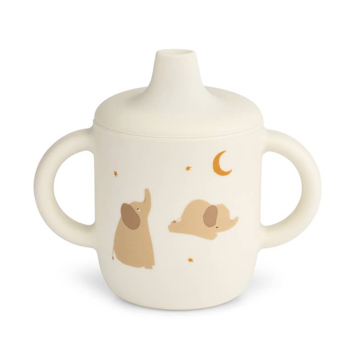 Drinkbeker "Neil Sippy Cup - Olifant / Creme de la creme" voor wholesale door Bazaar Noir UG