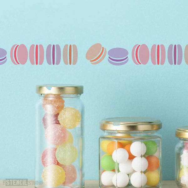 The Stencil Studio – wholesale Stencil/craft die – Macarons Stencil2