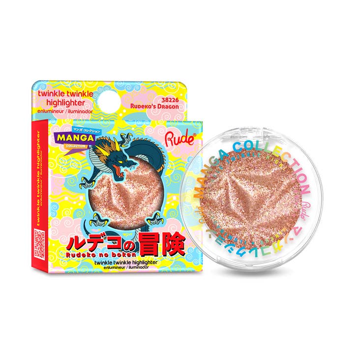 Manga Collection Twinkle Twinkle Highlighter for wholesale by Rude Cosmetics