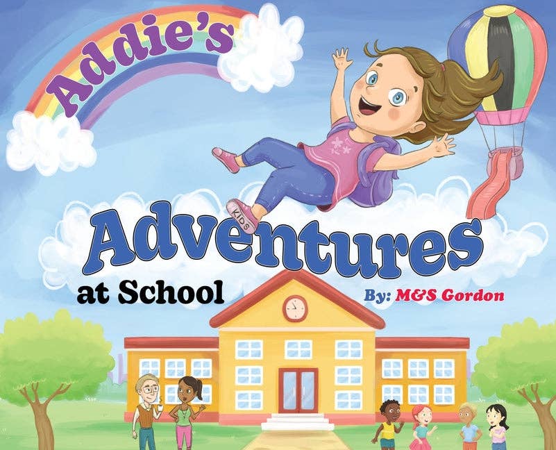 Books by splitShops - Wholesale Early Reader Book (6-8) - Addie's Adventures at School - Hardcover0