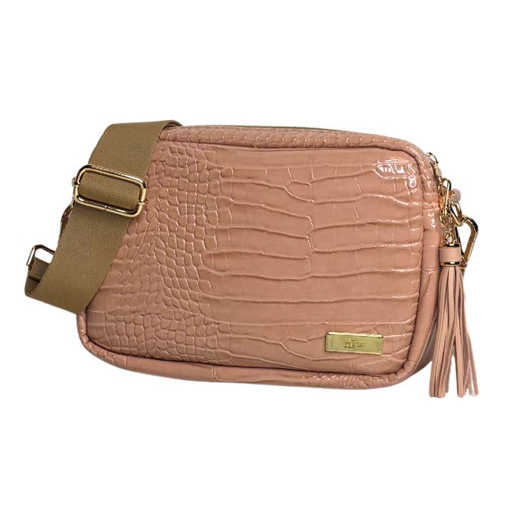 MJ Luxe Støvet Rose Frodig Uptown for engroshandel hos Makeup Junkie Bags