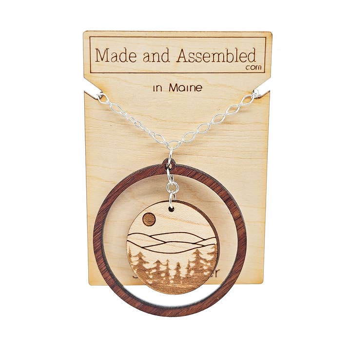 Wildwood Collection - Serenity Circle Necklace for wholesale by Made and Assembled