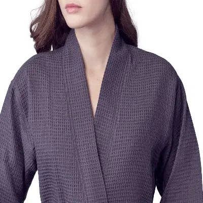 Lotus Linen - Wholesale Robe - Women's - Lightweight Cotton Waffle Robe for Women- SPA Bathrobe29