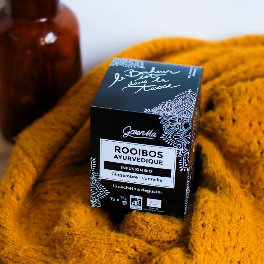 GreenMa - Wholesale Health/Detox Tea - Box of 15 bags of organic tea or infusions12