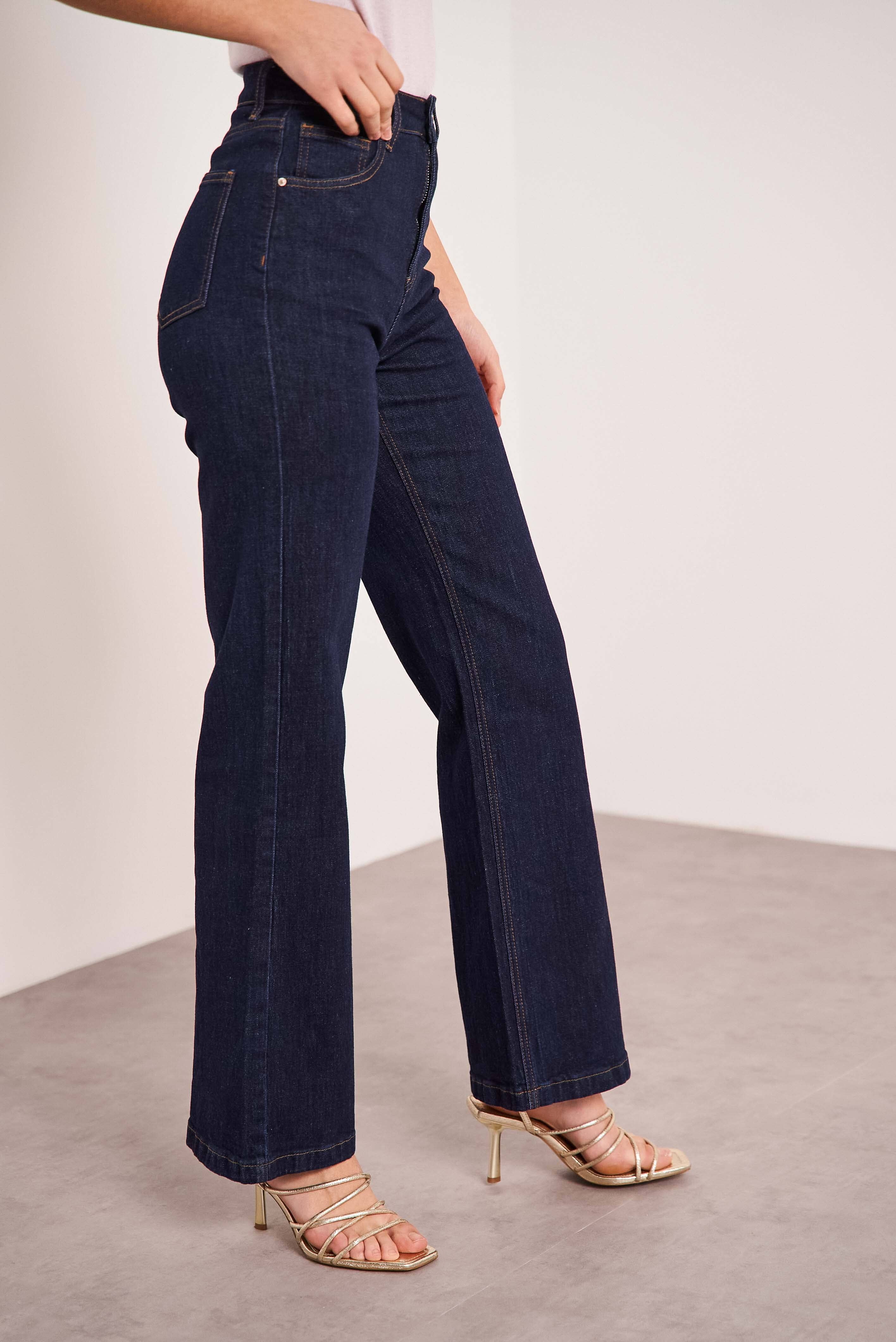 Oraije Paris - Vendita all'ingrosso Jeans - Donna - Jeans Barbara a gamba larga24