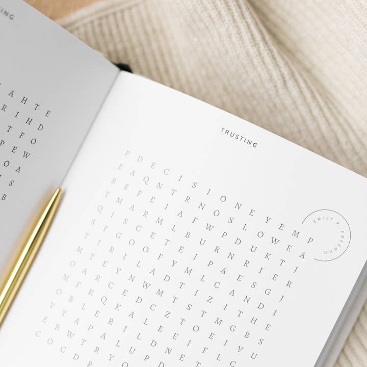 Margot + Co. - Wholesale Book - Adult - The Wordsearch Book: Becoming