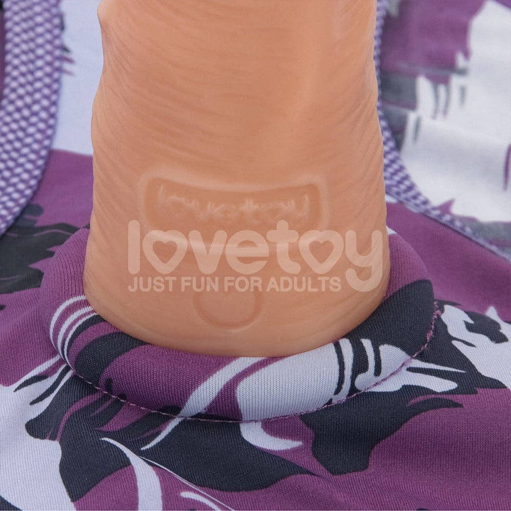 LOVETOY - Wholesale Sex Toy - Purple Unisex Strap on Harness7