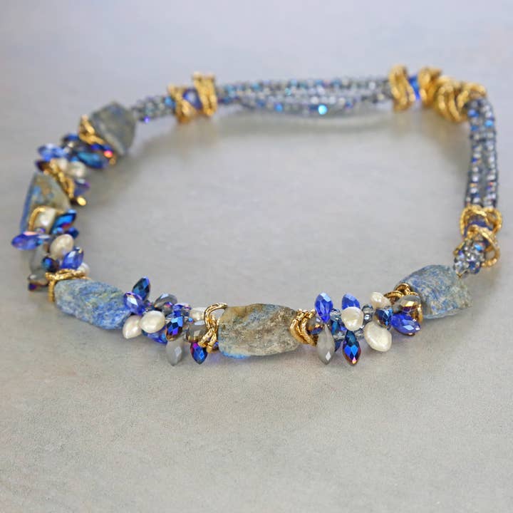 IST Jewelry - Wholesale Beaded/Pearl Necklace - Gemstones & Crystal Short Necklaces10