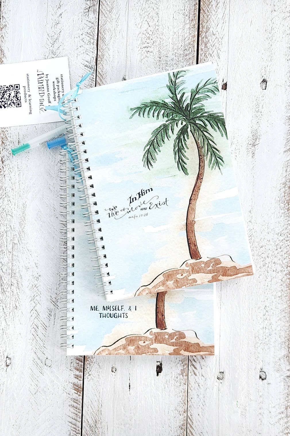 The Painted Pen - Wholesale Notebook - Summer Notebooks with Watercolor Cover Designs10