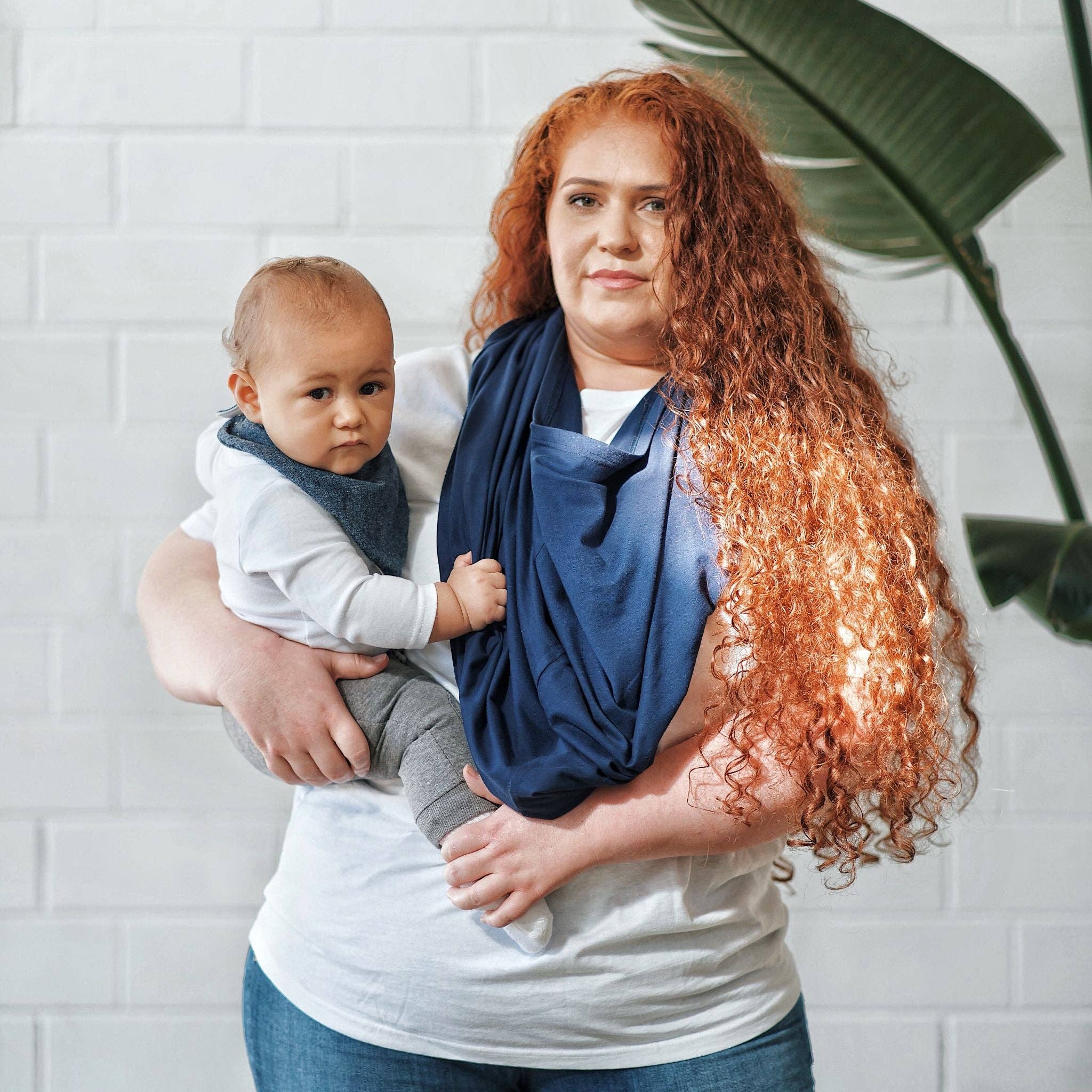 Zoe Sage – Großhandel Stillabdeckung – Mutterschaft – 5-in-1 Multi-Use Stilltuch für Mamas - Billy Blue3