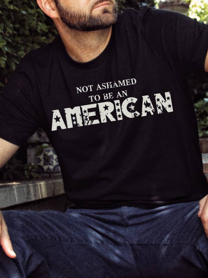 Pas honte d'être un Américain pour la vente par Buckin Barn Wholesale