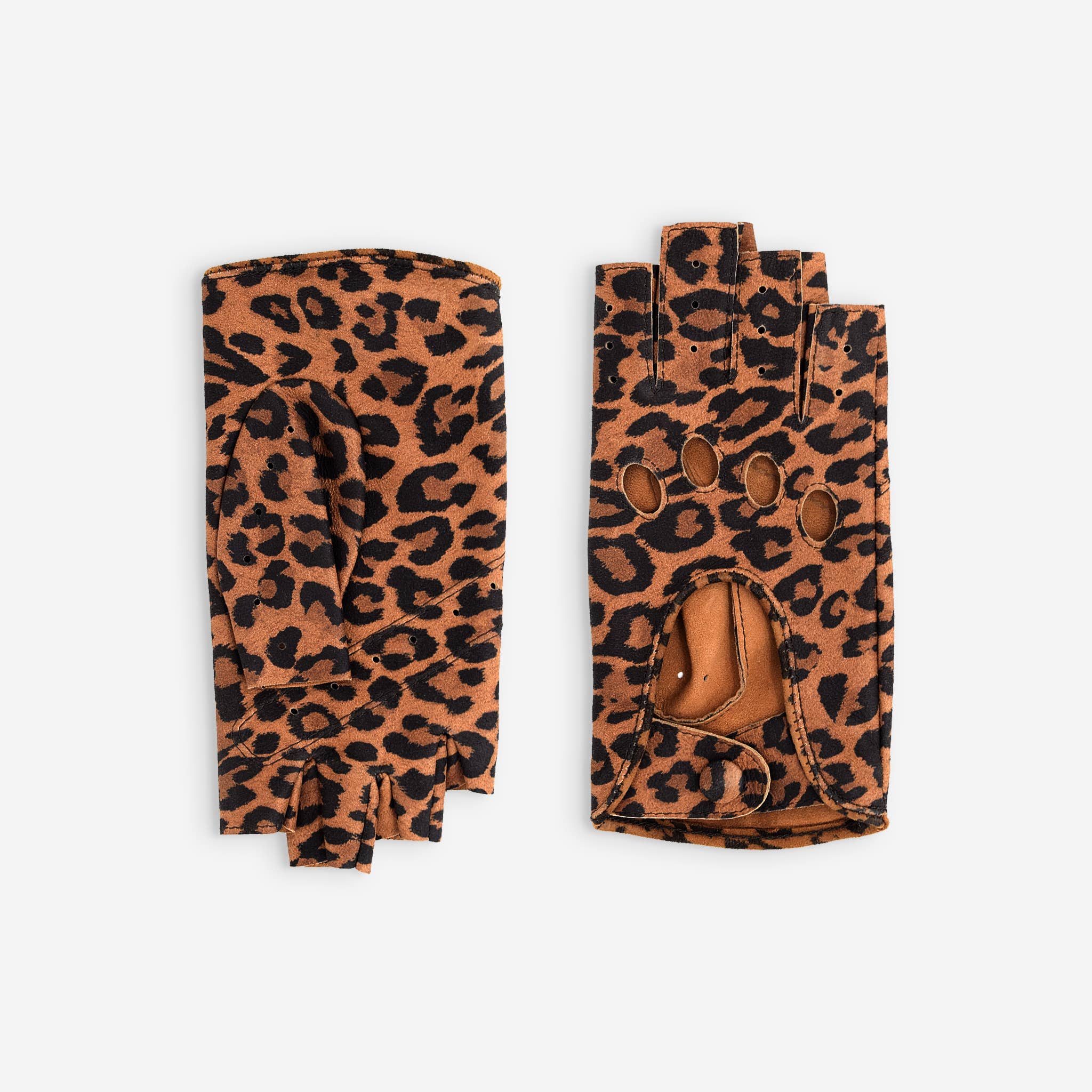 Glove Story – Großhandel Handschuhe – Damen – Fingerlose Damenhandschuhe aus Lammleder, ungefüttert – Modell conduit-21125NF17