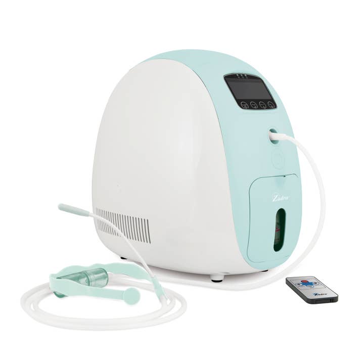 White Green Oxygen Bar with 10ml Lavender Essential Oil Bottle for wholesale on Faire8