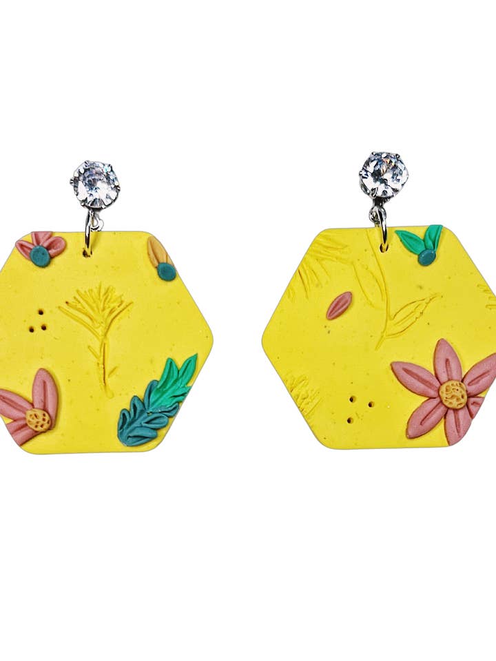 Florals Dingle Øreringe for engroshandel hos Maia Sol Designs