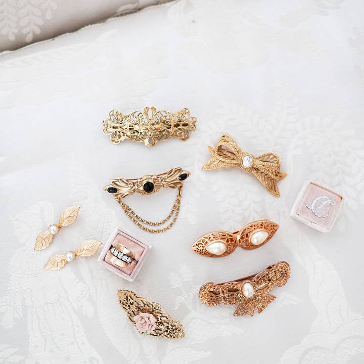 Petite Mariee Boutique - Wholesale Hair Pin - Lana Vintage Bridal Hairpiece5