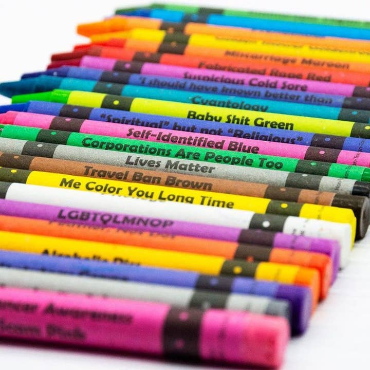 MilkToast Brands - Wholesale Crayons - Kids & Baby - Offensive Crayons