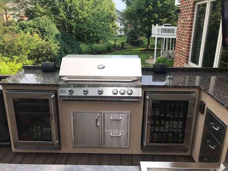 Patio Elegance - Wholesale Outdoor Grill Tools - KoKoMo 40” Built-In Gas Grill with 5 Burners and Back Burner7