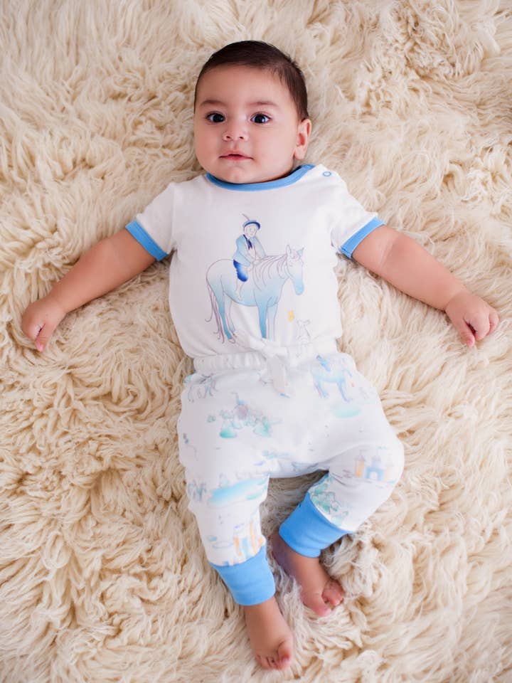 NIOVI - Wholesale Trousers – Baby - Organic Cotton Baby Pant - Springtime Play1