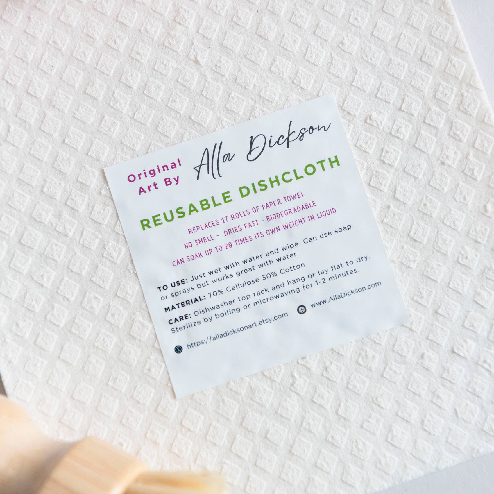 Alla Dickson Art – Großhandel Küchenhandtuch – Hühner Geschirrtuch Bauernhaus Schwedische Geschirrtücher Hütte2