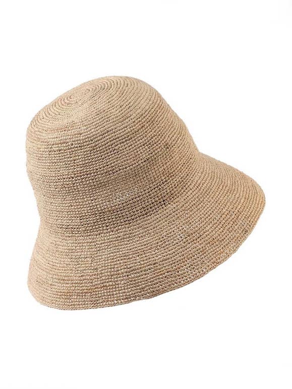 Raffia Hat Adult for wholesale by Lion + Lamb the Label