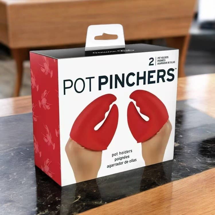 Homerely (We Cover All Import Duties) - Wholesale Oven mitt/pot holder - Lobster Shape Silicone Insulating Gloves