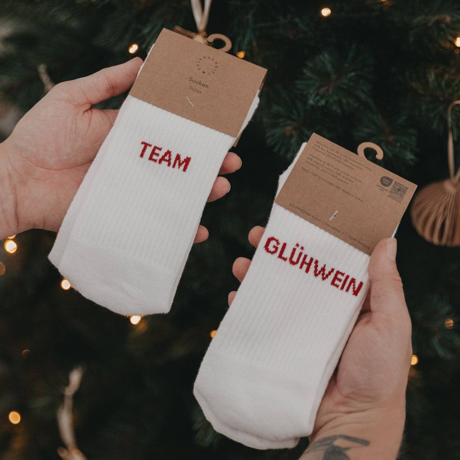 Eulenschnitt - Wholesale Socks - Unisex - Socks Team Mulled Wine (PU = 5 pieces)1