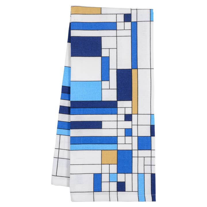 KAF Home - Wholesale Tea Towel - Frank Lloyd Wright 100% Cotton Printed Kitchen Towel