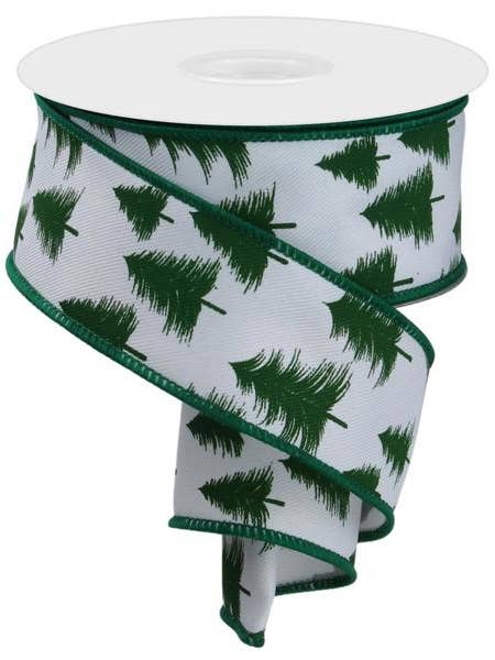 PINHEIROS DE 1,5" X 10H DE ESPESSURA BRANCO/VERDE ESCURO (BH) por atacado de Waterman's Loft Inc.