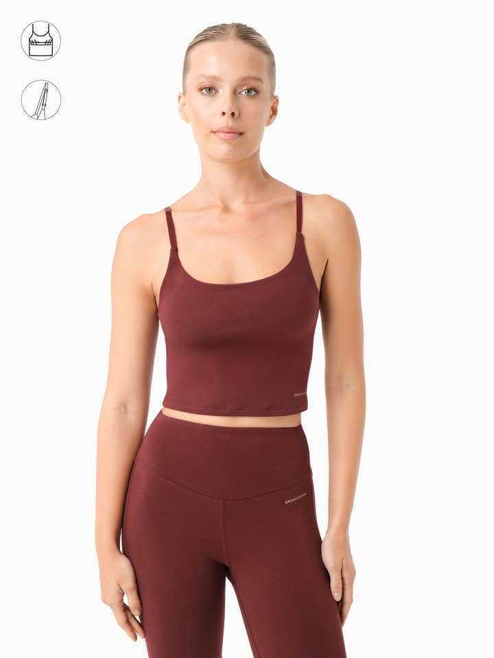 TARRA | Crop-top en coton biologique pour la vente par ORGANICATION