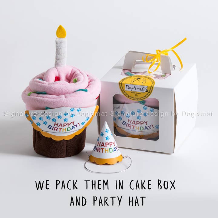 DogNmat – Peluche - Cão por atacado – Tapete de rapé para bolo de aniversário6