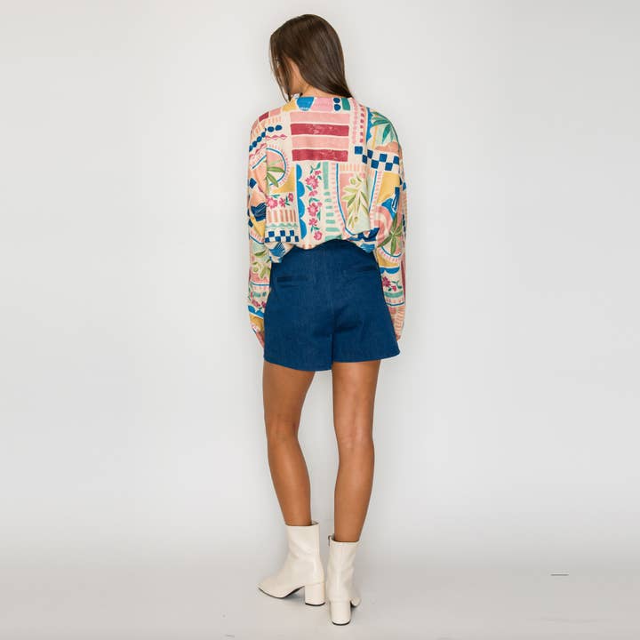 LoveWednesday – wholesale Pullovertröja - Dam – Amelie Love Tröja - LWSW12216