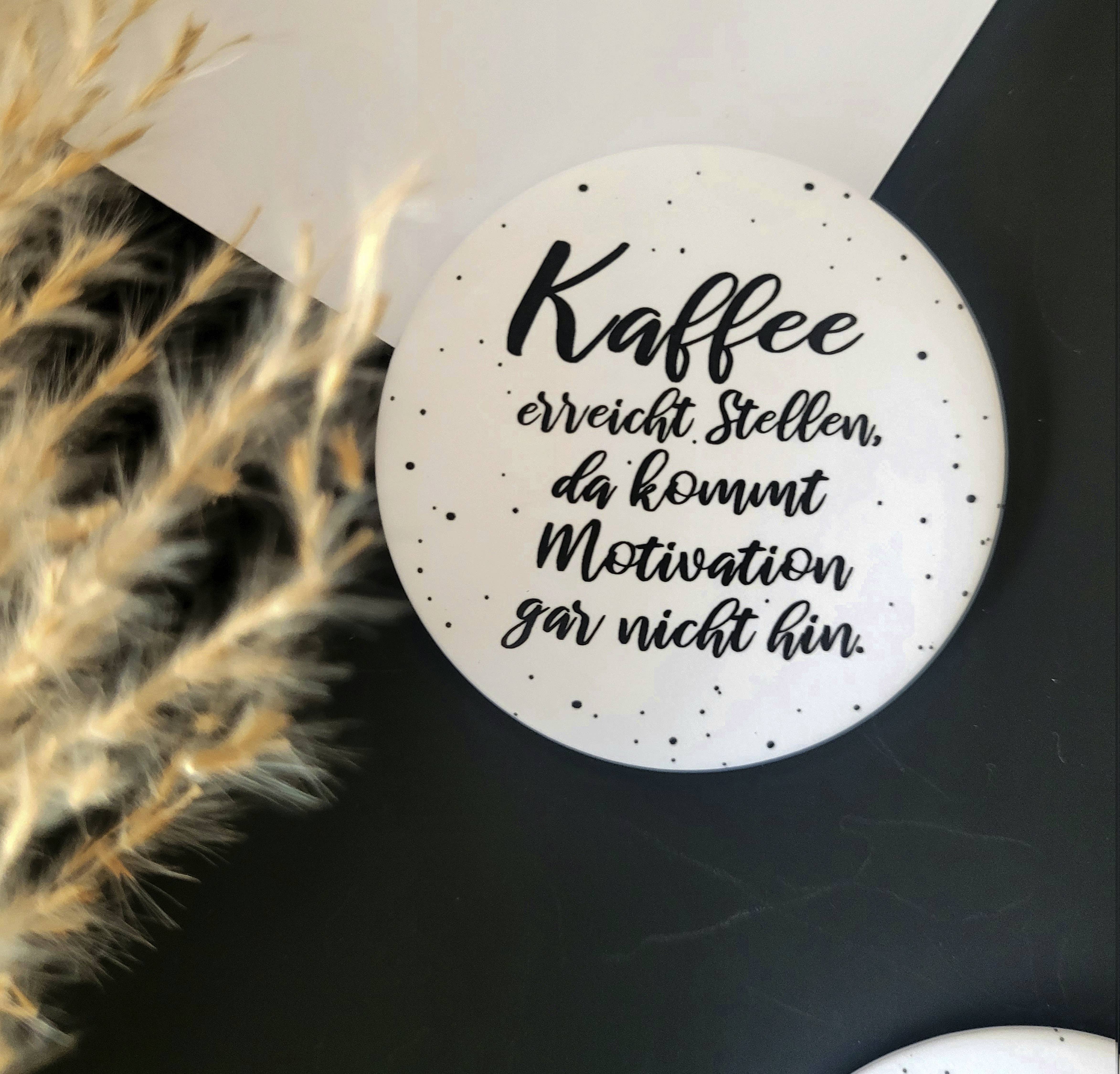 Farbrausch - Vente Aimants - Grand aimant "Le café atteint des endroits..."0