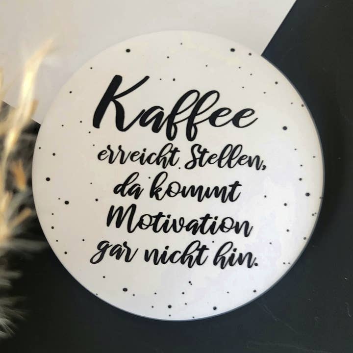 Farbrausch - Wholesale Magnet - Large Magnet "Coffee reaches places..."0