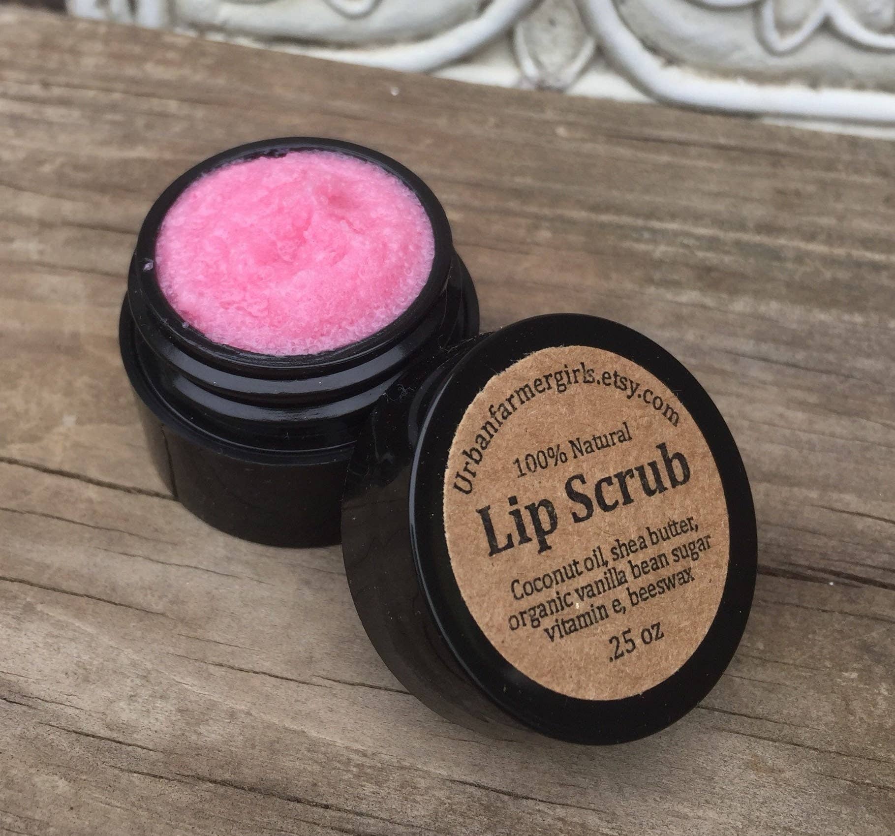 Urbanfarmergirls - Wholesale Lip Scrub/Polish - 1 Oz Cherry Berry Lip Scrub/Exfoliate/Hydrate/Polish