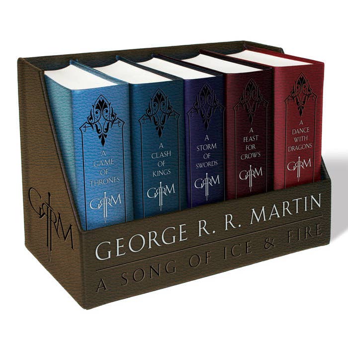 GRRM Leather-Cloth Boxed Set for wholesale by Penguin Random House LLC