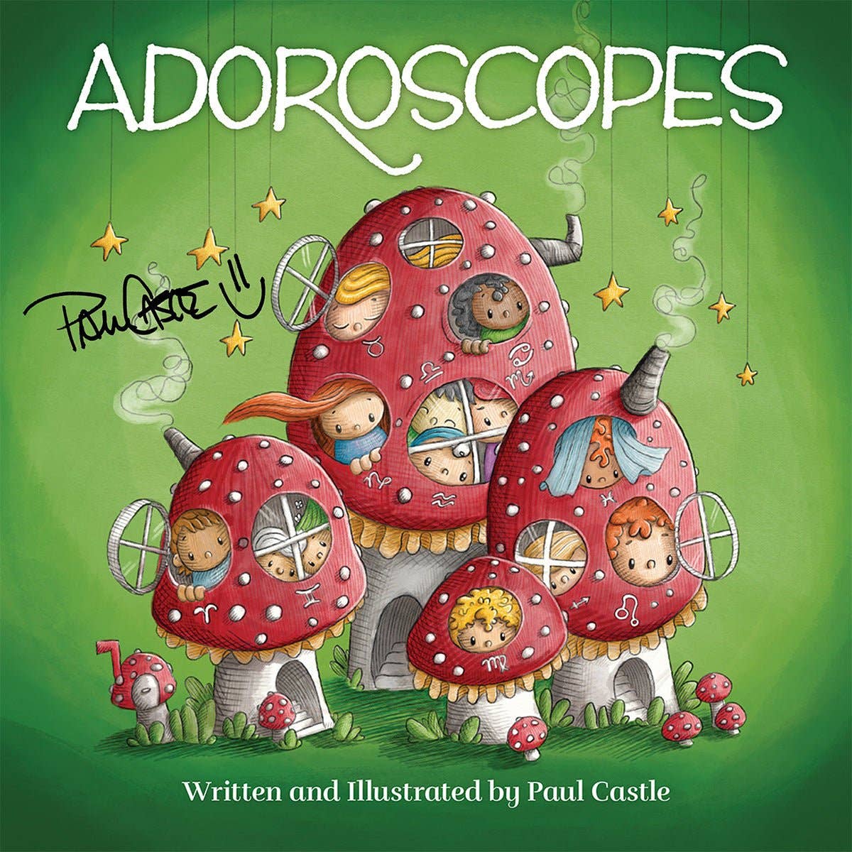 Paul Castle Studio - Wholesale Early Reader Book (6-8) - Adoroscopes Book - An illustrated guide to the 12 adorable signs of the zodiac1