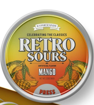 Gotta Get It Gifts - Wholesale Boiled sweets - RETRO SOURS MANGO0