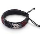 BeadWORKS - Wholesale Beaded Bracelet - Leather Bracelet8