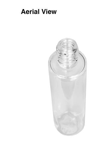 Best Bottles - Wholesale Spray Bottle - Cylinder Clear Bottle with Spray Pump-50ml(Multiple Caps)13