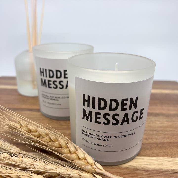 Candle Lume - Venta al por mayor Velas en tarros - Vela de mensaje oculto