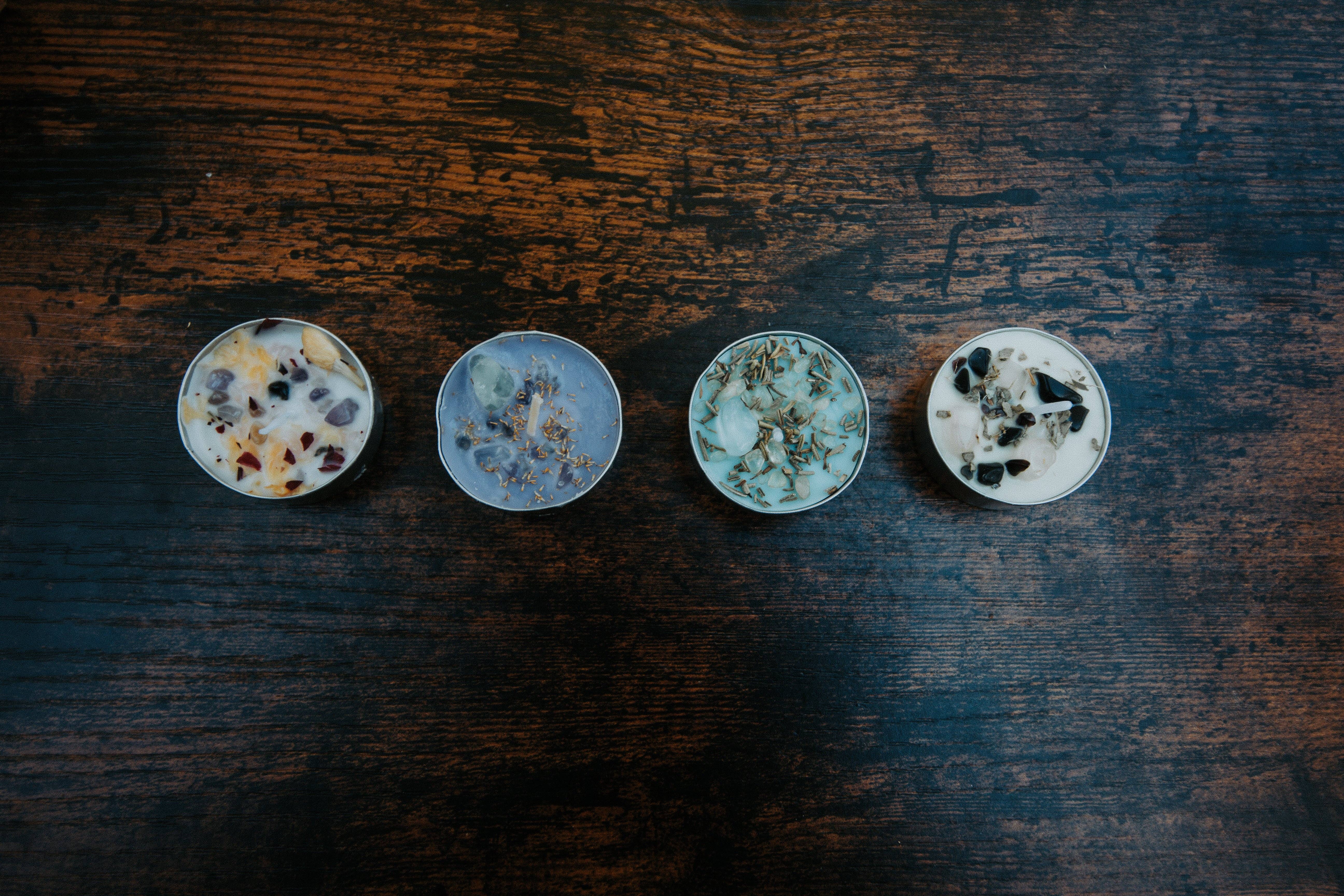 Lunar Woods Apothecary - Wholesale Tea Light Candles - Solstice Tealight Candle Set – Self-Love, Healing, Calming, Stress-Relief2