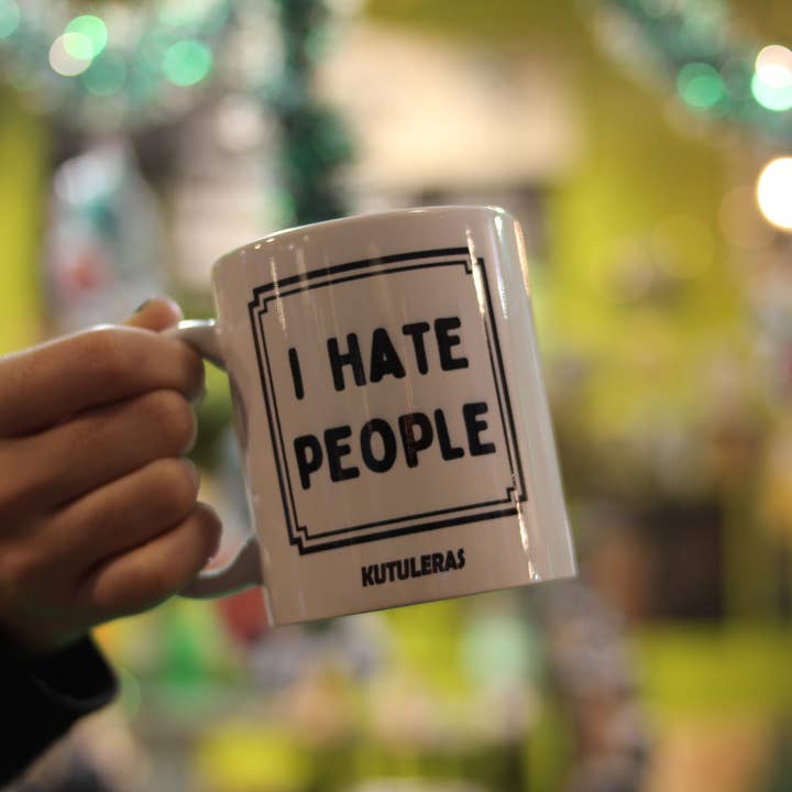Kutuleras - Wholesale Coffee Mug - Hate people mug rude Sarcastic Gift punk message5